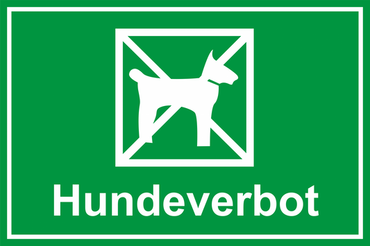 Spielplatzschild - Hundeverbot