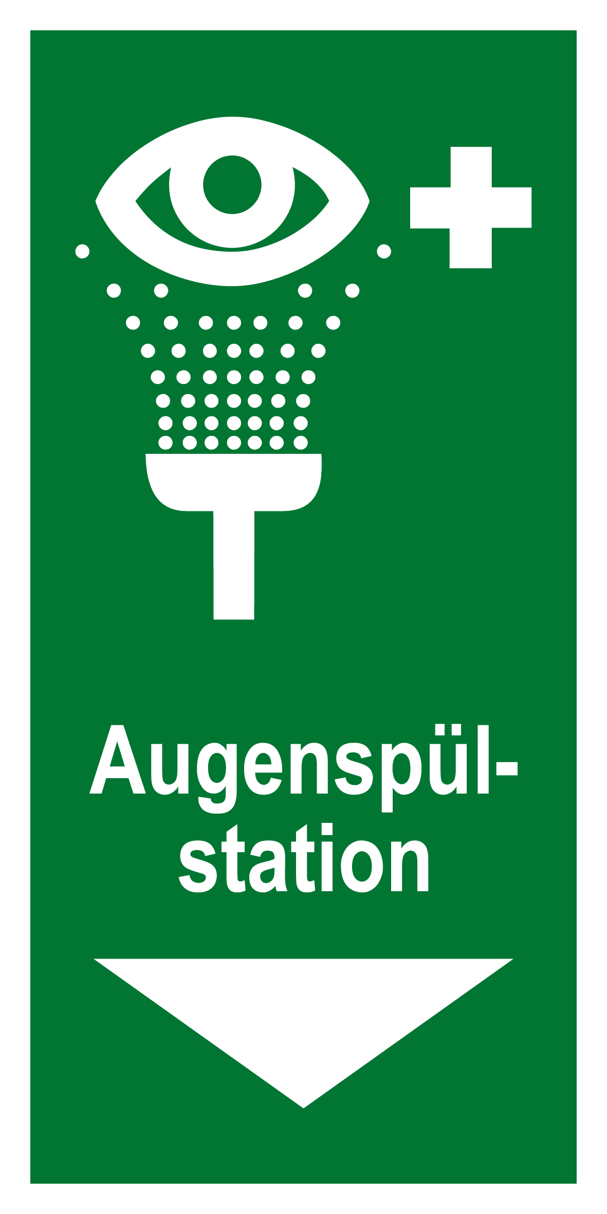 Rettungs- & Fluchtwegschild - Augenspülstation