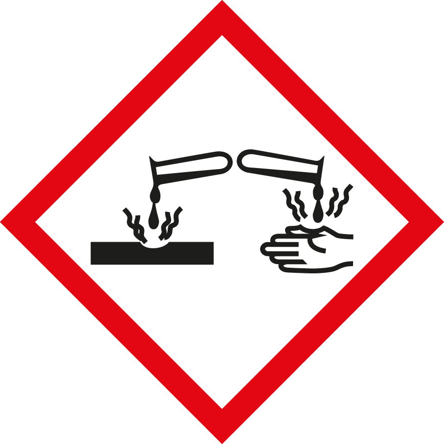 GHS Kennzeichnung - Ätzend