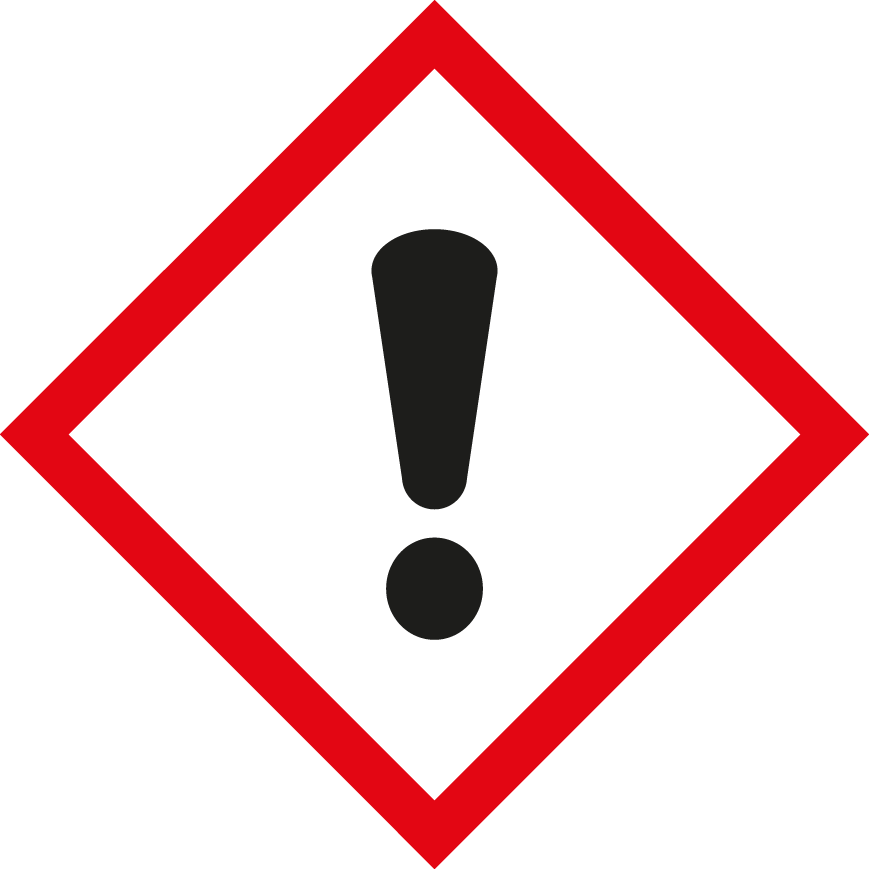 GHS Kennzeichnung - Achtung