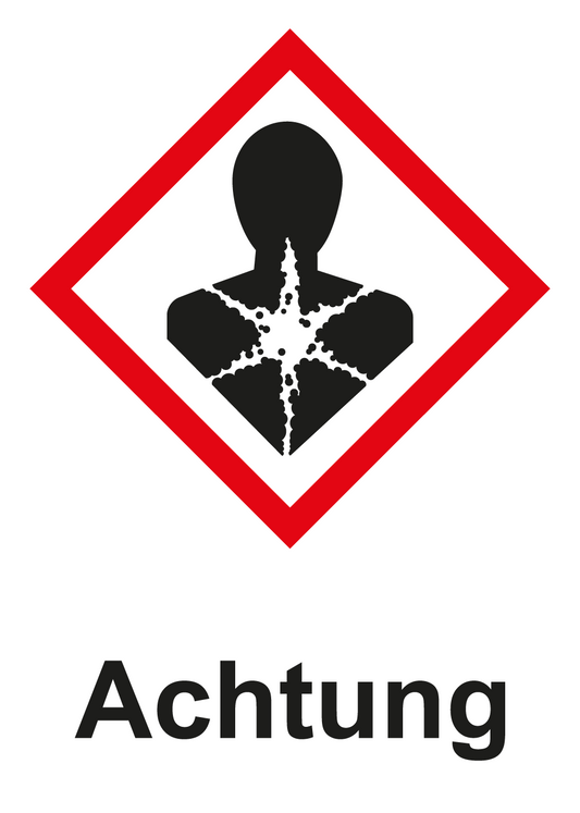 GHS Kennzeichnung - Achtung, gesundheitsschädlich