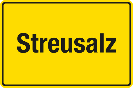 Winterschild - Streusalz