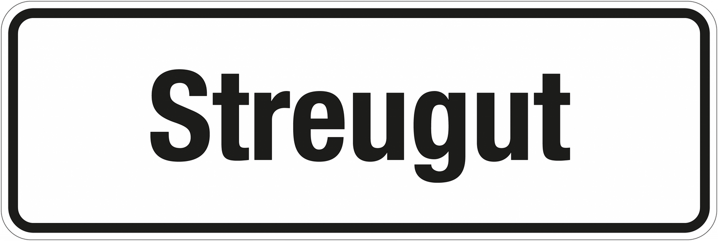 Winterschild - Streugut