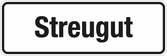 Winterschild - Streugut