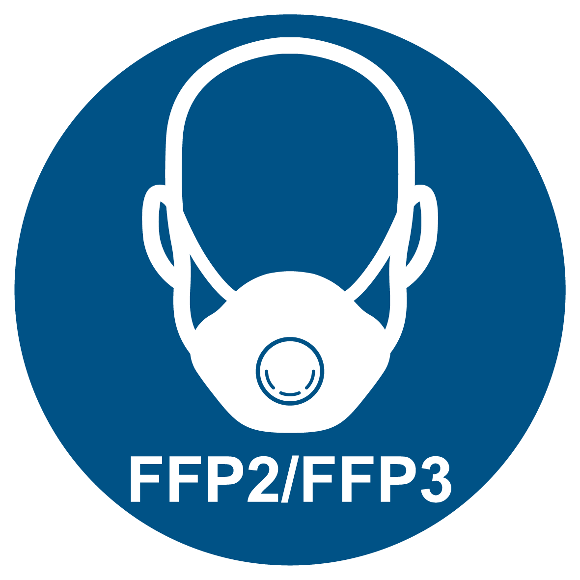 Gebotsschild - FFP Masken 2 & 3