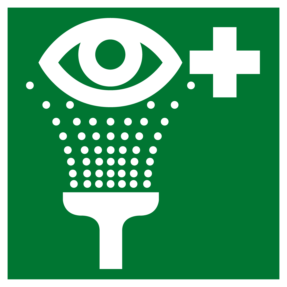 Rettungs- & Fluchtwegschild - Augenspüleinrichtung