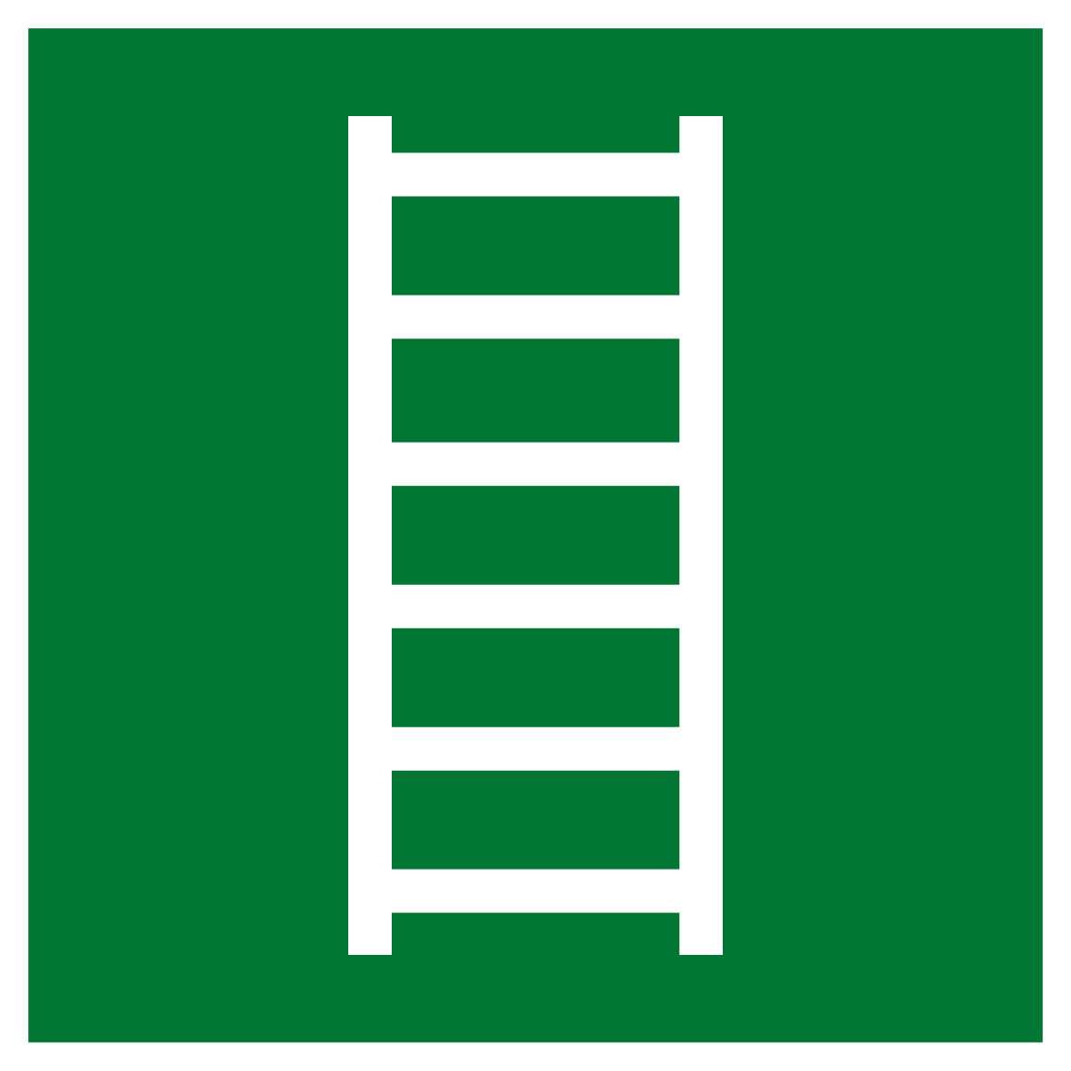 Rettungs- & Fluchtwegschild - Fluchtleiter