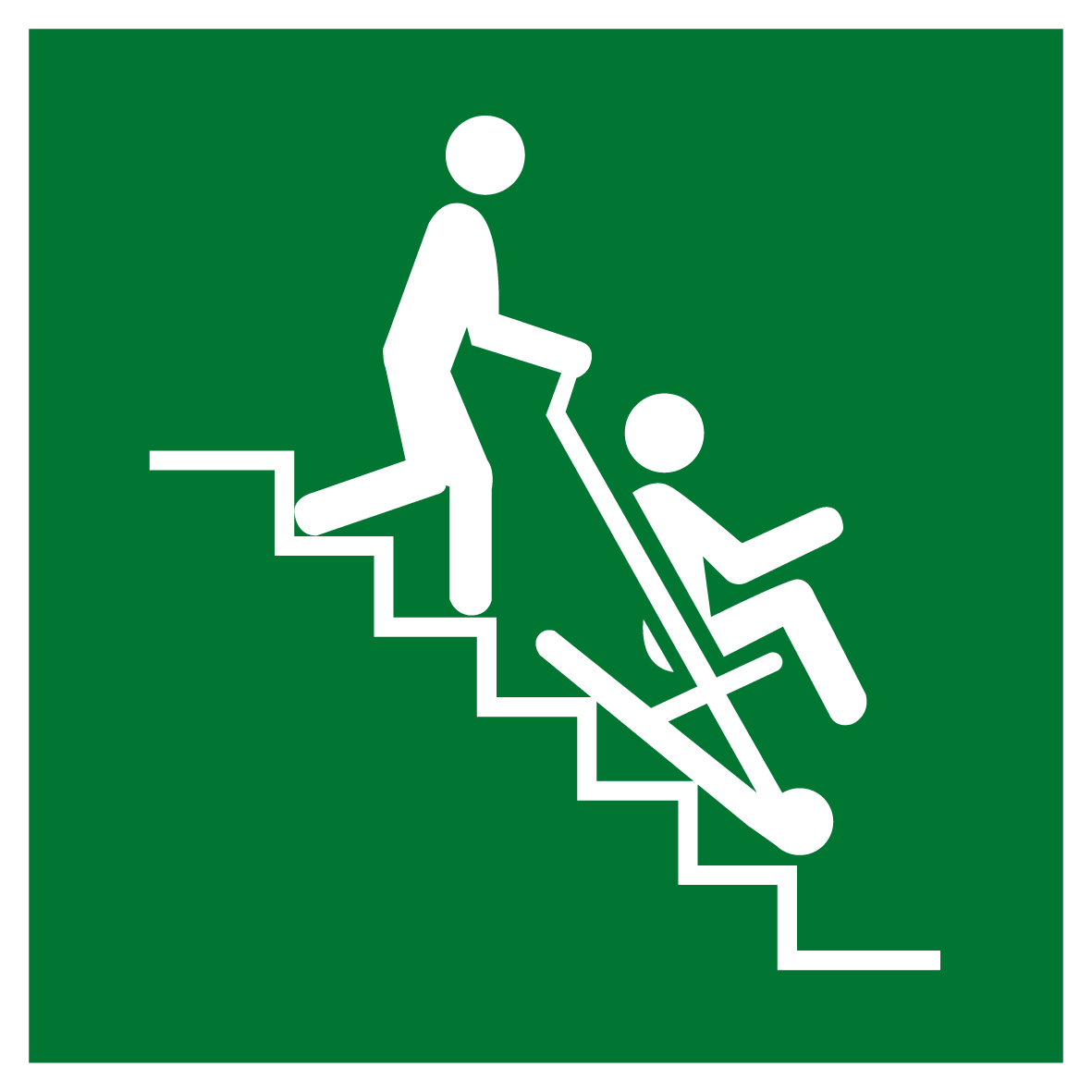 Rettungs- & Fluchtwegschild - Rettungsstuhl