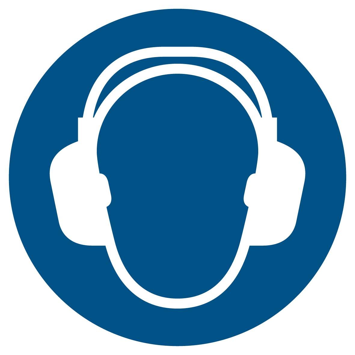 Gebotsschild - Gehörschutz benutzen