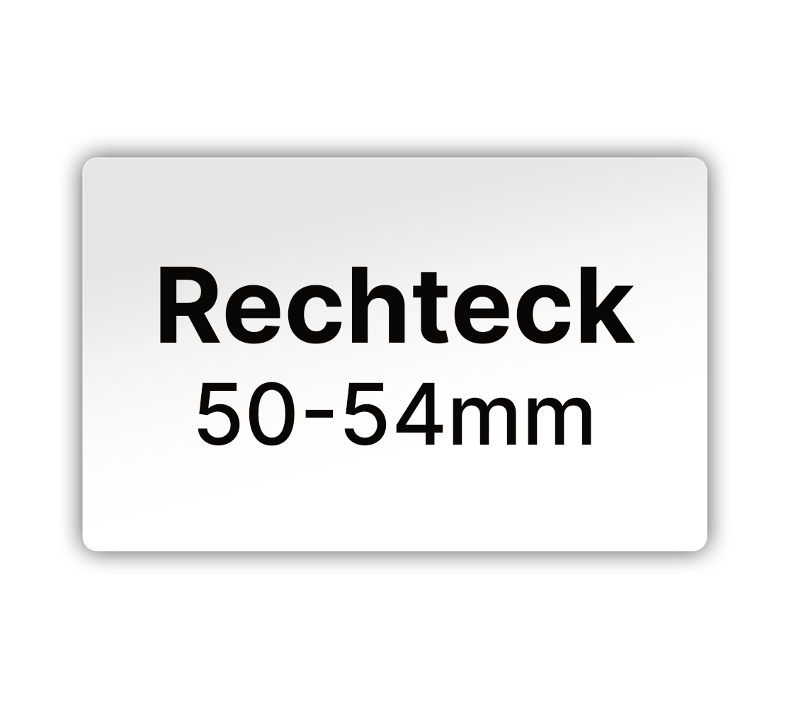 Max Premium Rechteck Etiketten - LabelMax 50-54mm Breite