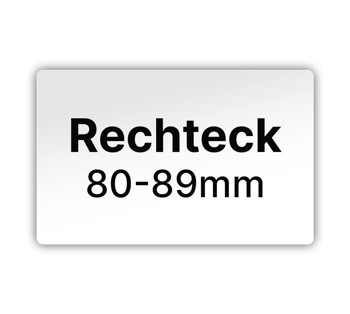 Max Premium Rechteck Etiketten - LabelMax 80-89mm Breite