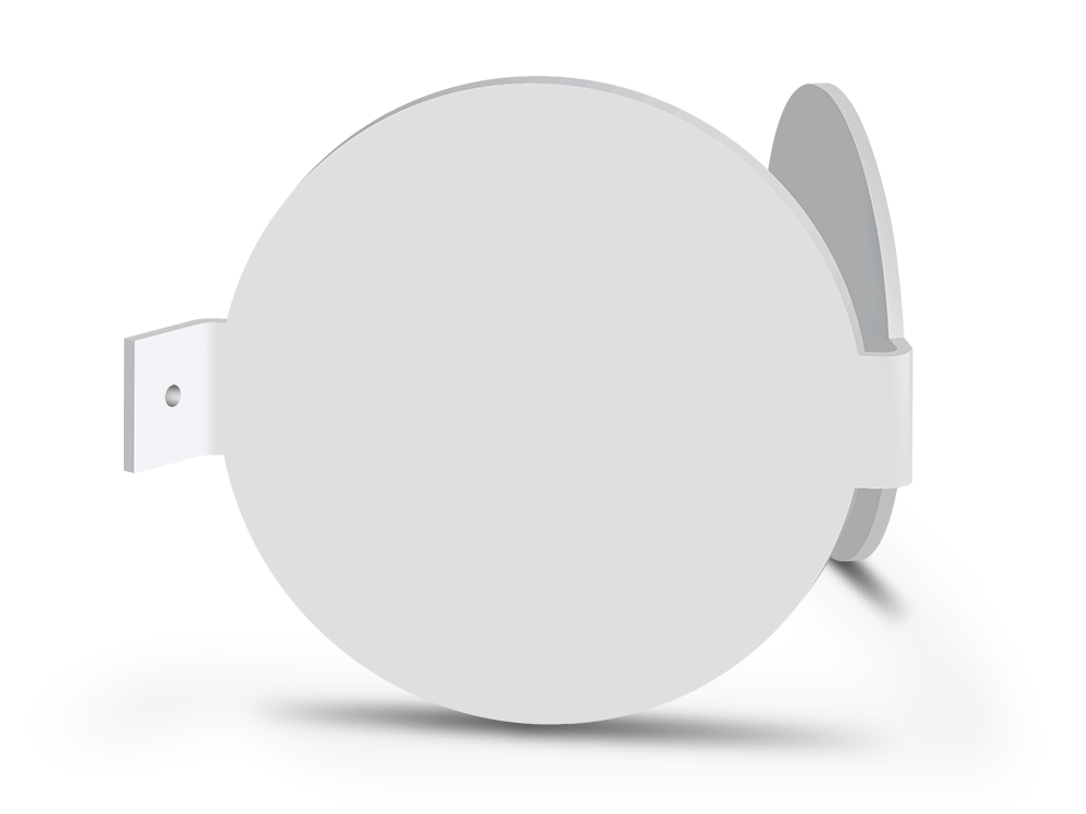 Schilder-Rohling - Nasen- & Fahnenschilder - Kreis