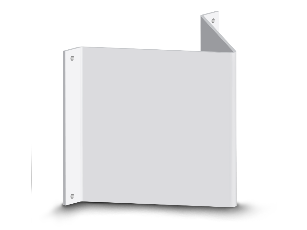Schilder-Rohling - Nasen- & Fahnenschilder - Quadrat