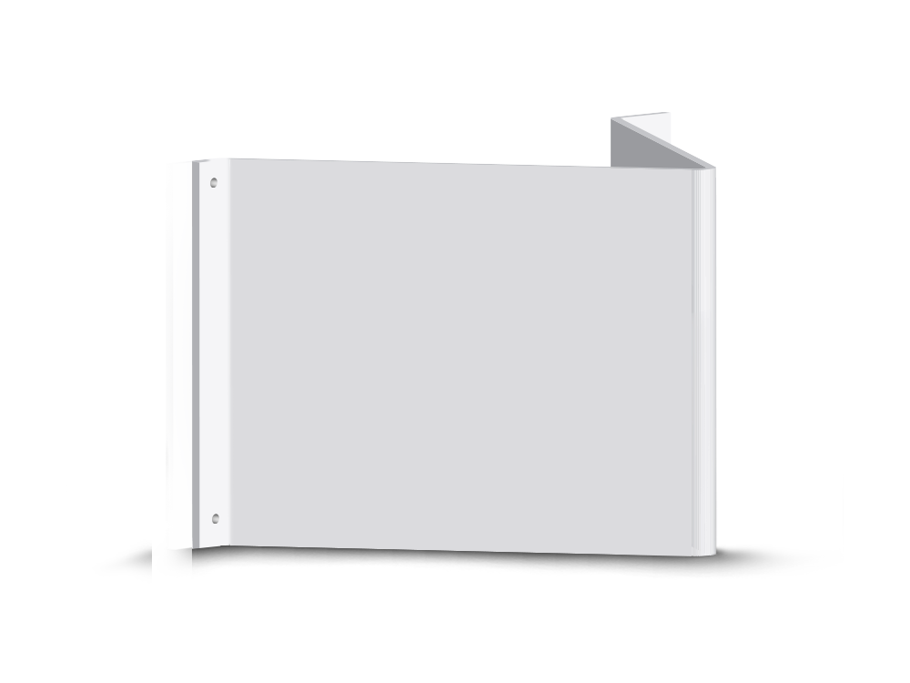 Schilder-Rohling - Nasen- & Fahnenschilder - Rechteck