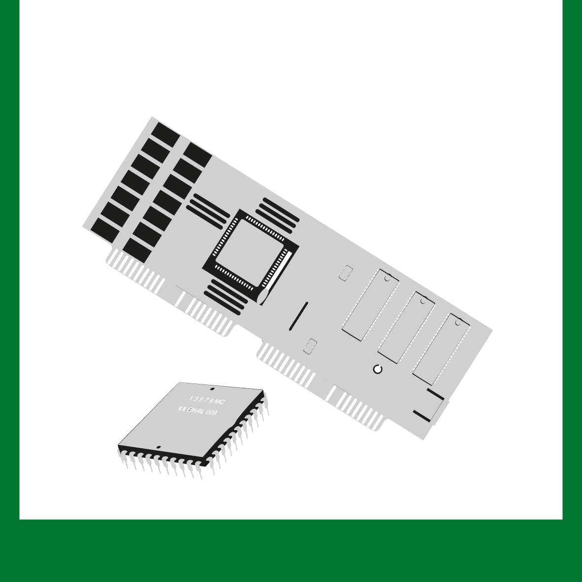 Wertstoffschild - Elektronikschrott