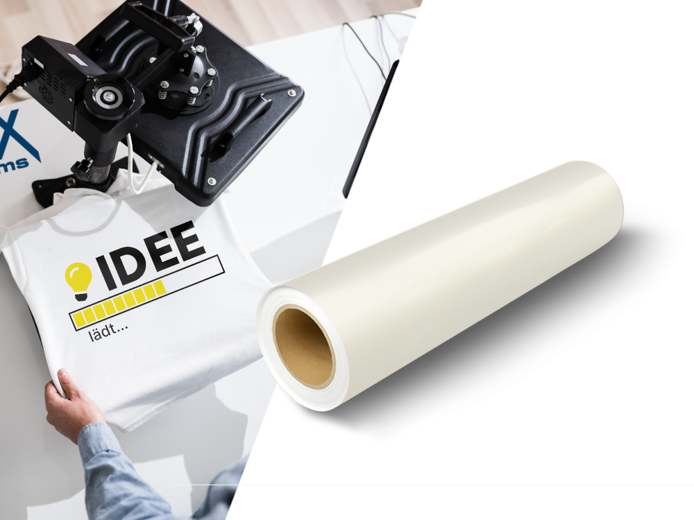 MultiMax Bedruckbare Textilfolie - MultitexMax - 50 cm x 20 m