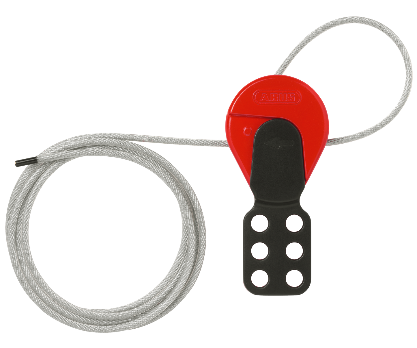 Safelex™ Universal Kabel-Verriegelung inkl. patentiertem Klemm-Mechanismus (jederzeit nachspannbar!) mit beschichtetem Stahlkabel