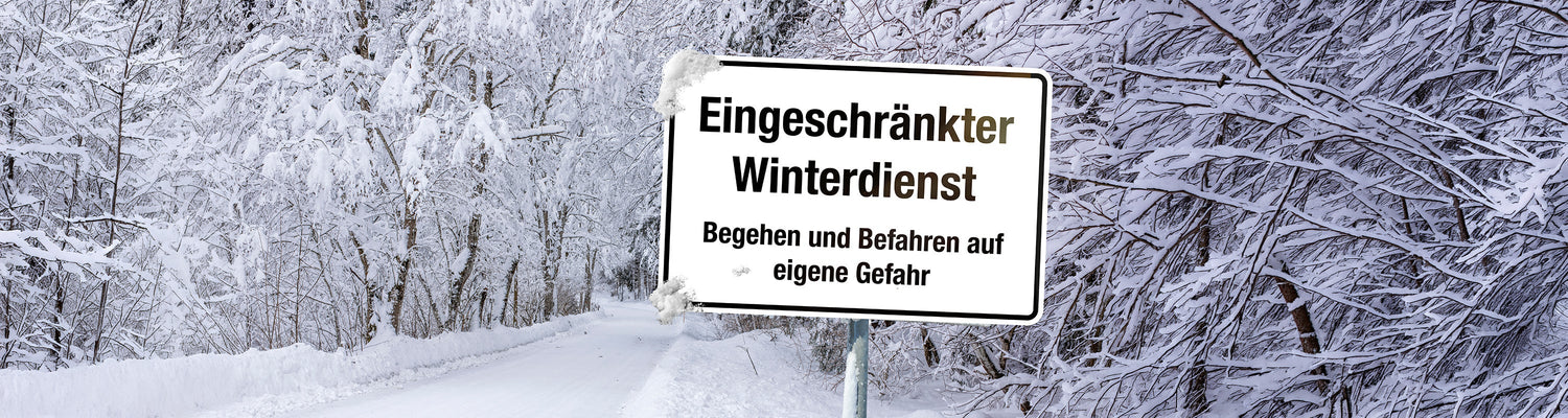 Schilder & Kennzeichnungen > Winterschilder