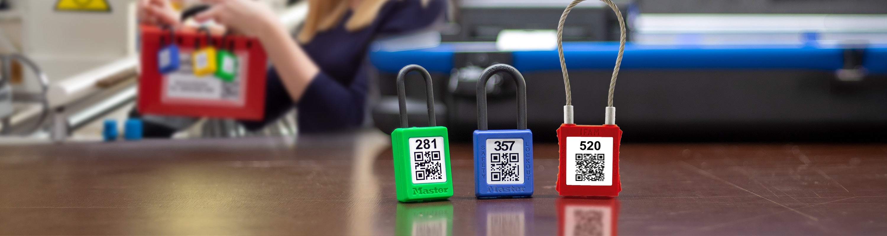 LOTO > Vorhängeschlösser > Stahlbügel