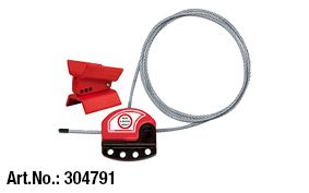 Klappenventilverriegelung universell (Set inkl. Verriegelungskabel 301411)