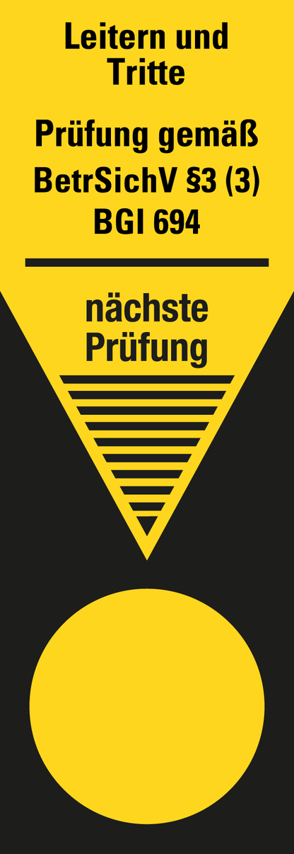 Leiterkennzeichnung gemäß BGI 694 & DGUV 208-016