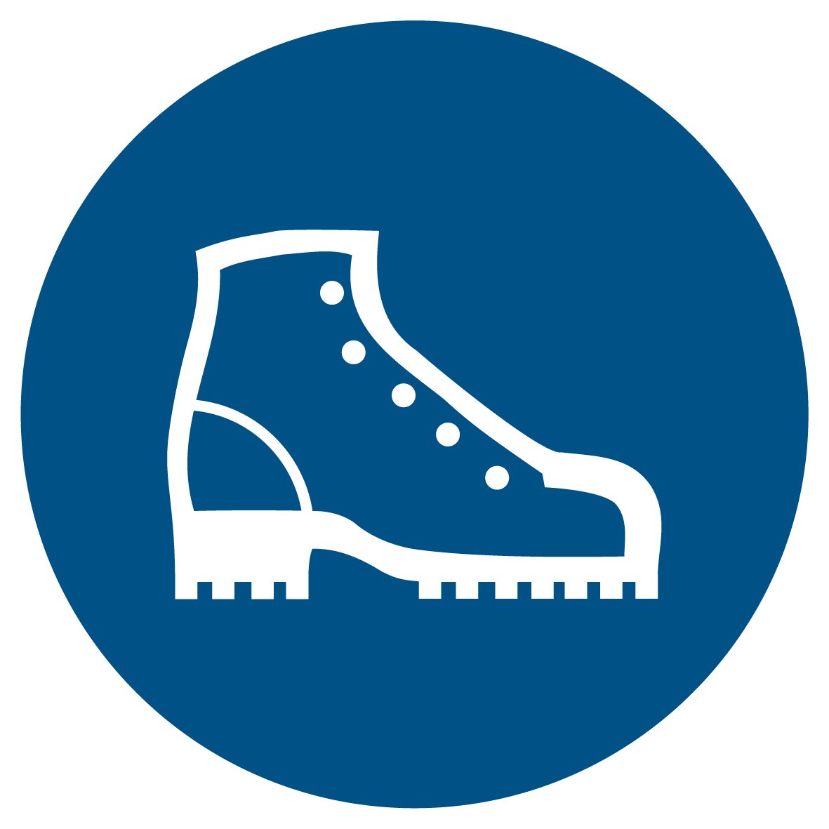 Gebotsschild - Sicherheitsschuhe benutzen