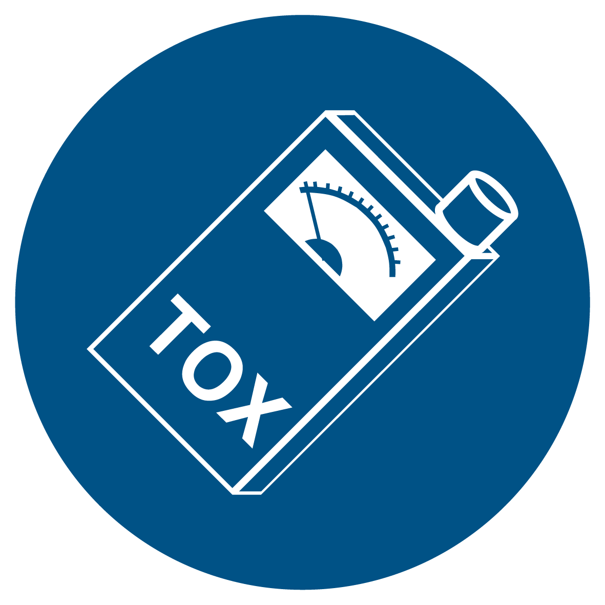 Gebotsschild - Toximeter mitführen