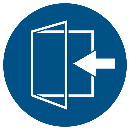 Gebotsschild - Lüften