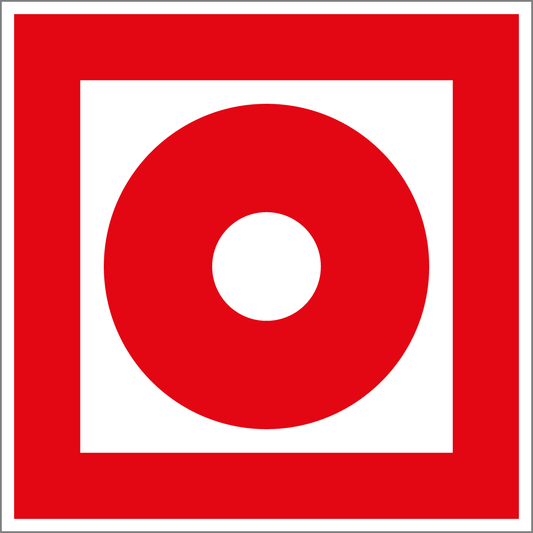 Brandschutzschild - Brandmelder