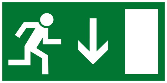 Rettungs- & Fluchtwegschild - Notausgang