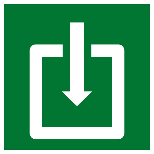 Rettungs- & Fluchtwegschild - Eingang