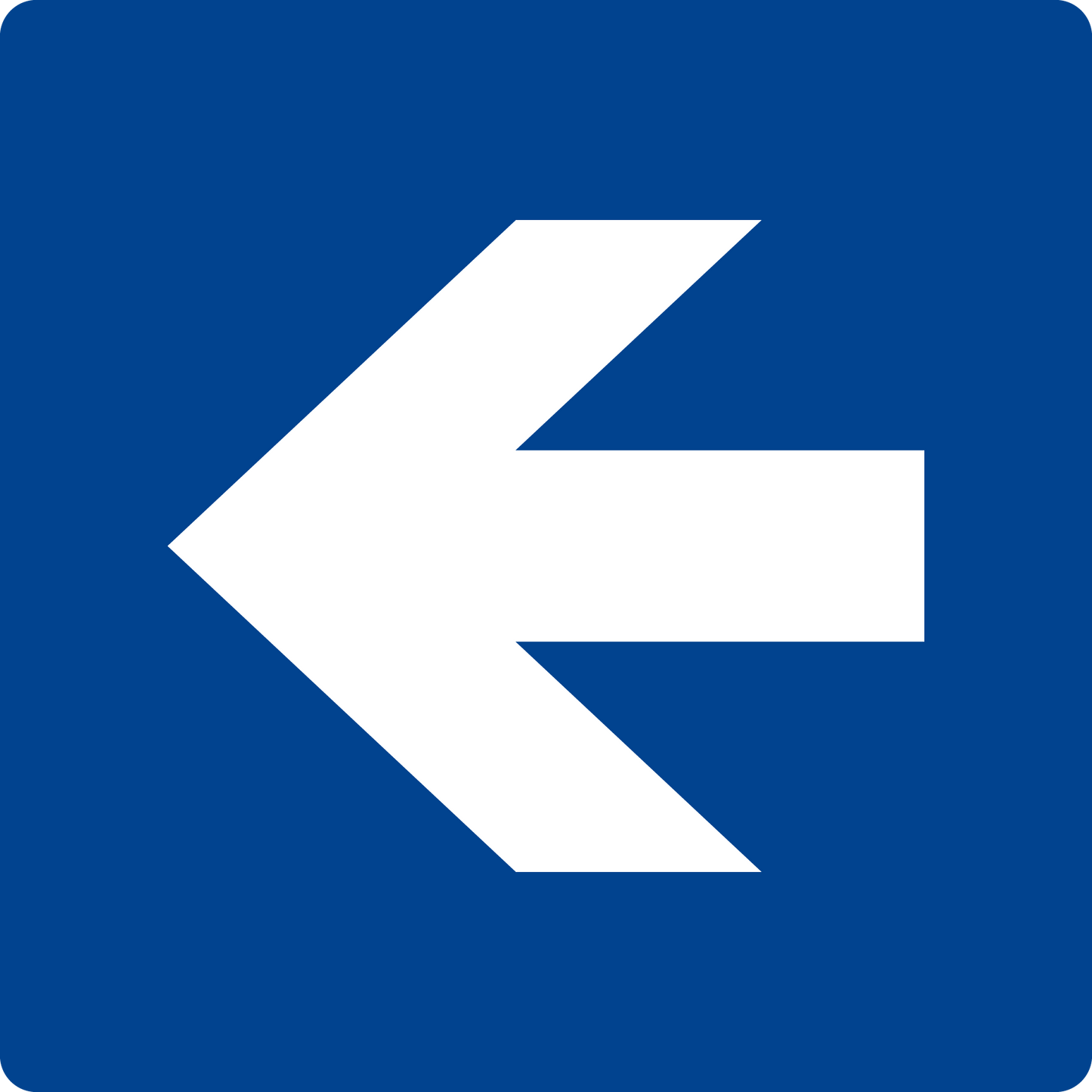 Schwimmbadschild - Richtungspfeil links/ rechts