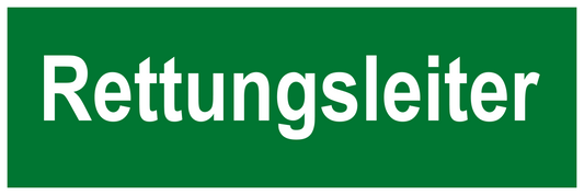 Rettungs- & Fluchtwegschild - Rettungsleiter