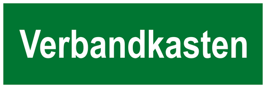 Rettungs- & Fluchtwegschild - Verbandkasten