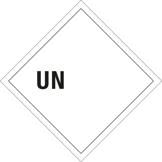 Gefahrgutschild - UN-Nummer