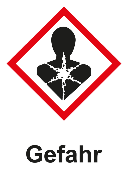 GHS Kennzeichnung - Gefahr, gesundheitsschädlich