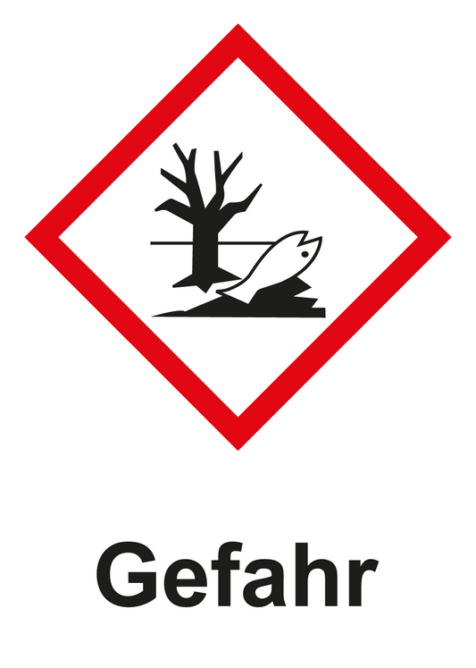 GHS Kennzeichnung - Gefahr, umweltgefährlich