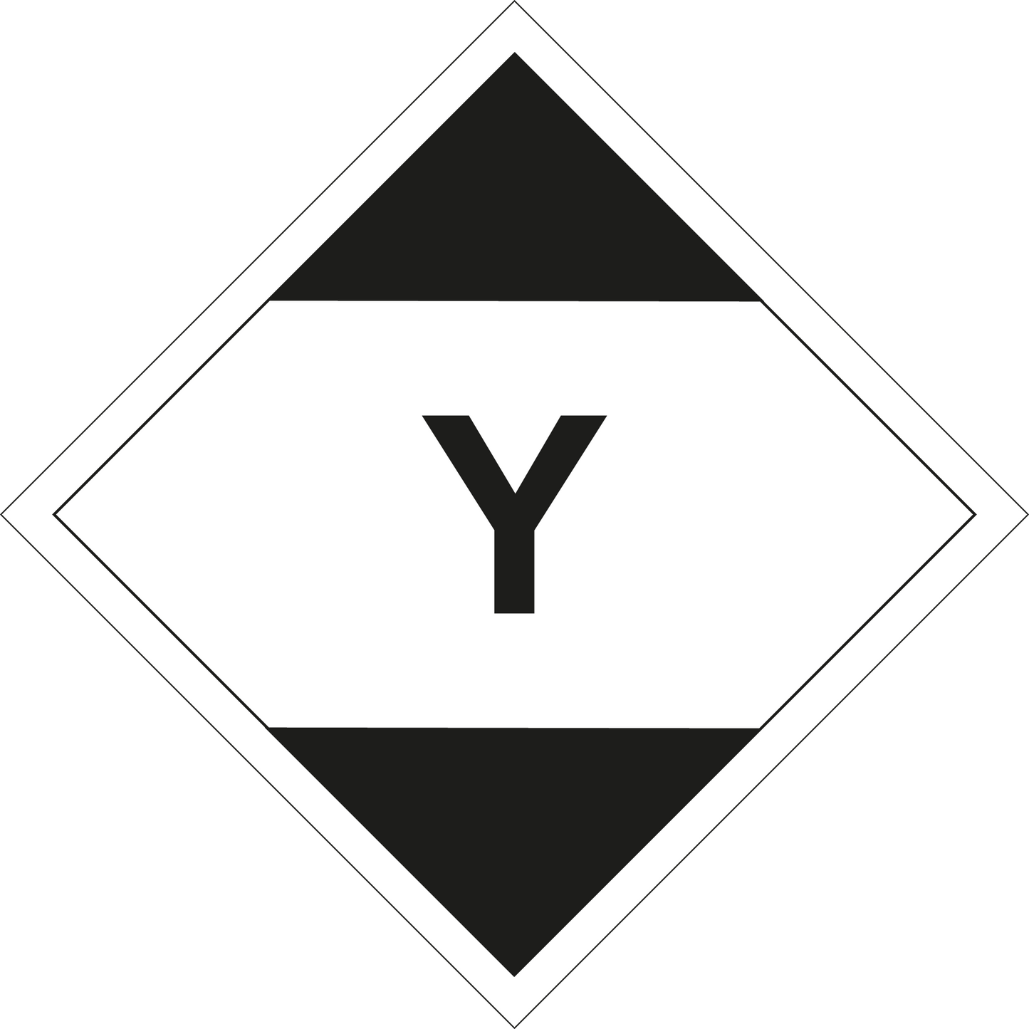 Gefahrgutschild - Luftbeförderung begrenzter Mengen (LQ)