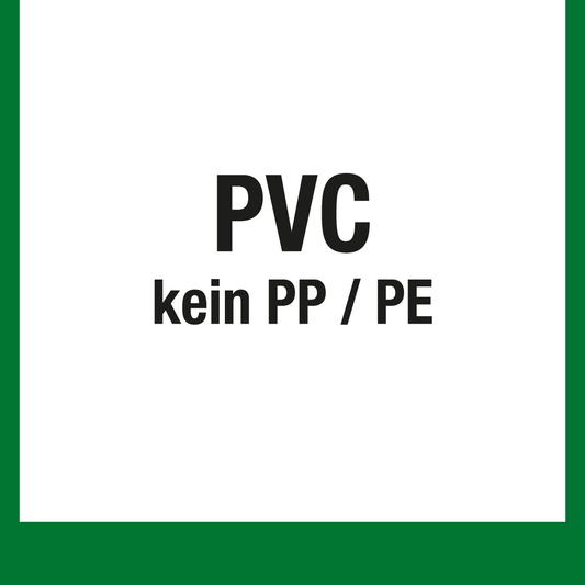 Wertstoffschild - PVC