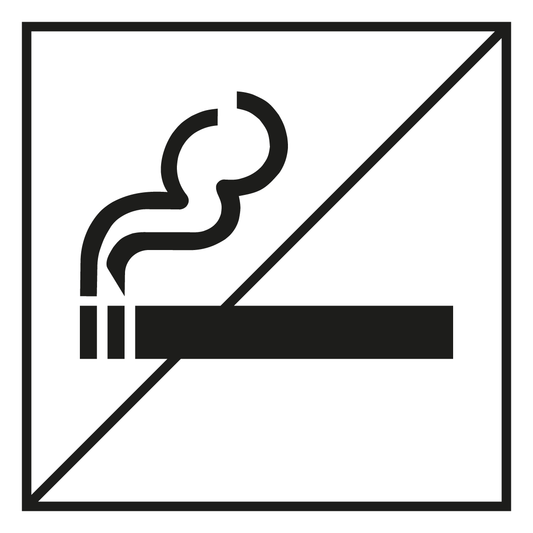 Türschild - Rauchverbot