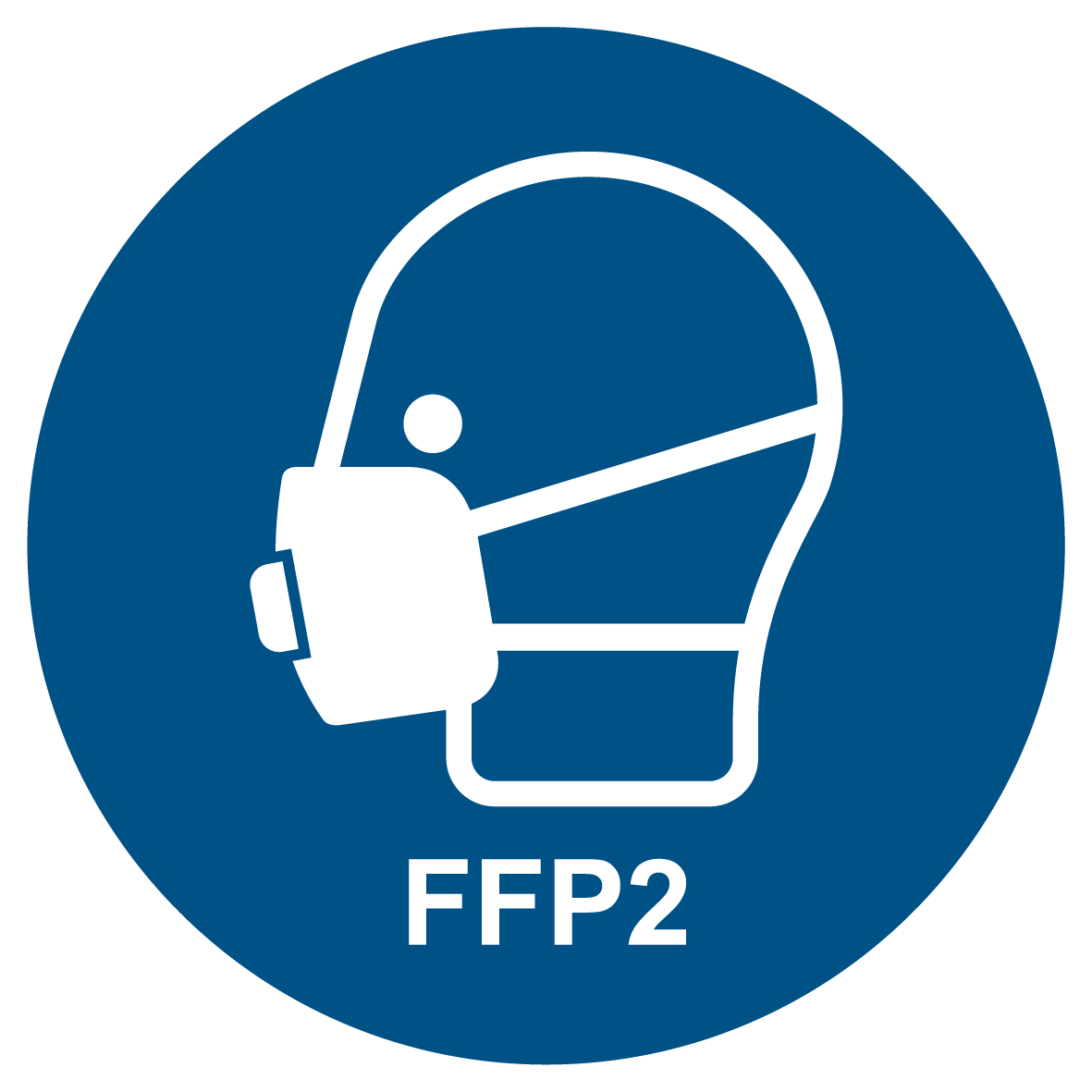 Gebotsschild - FFP Masken 2