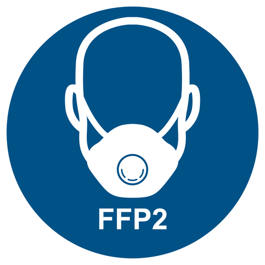 Gebotsschild - FFP Masken 2