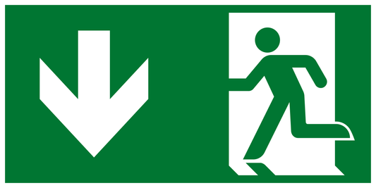 Rettungs- & Fluchtwegschild - Notausgang