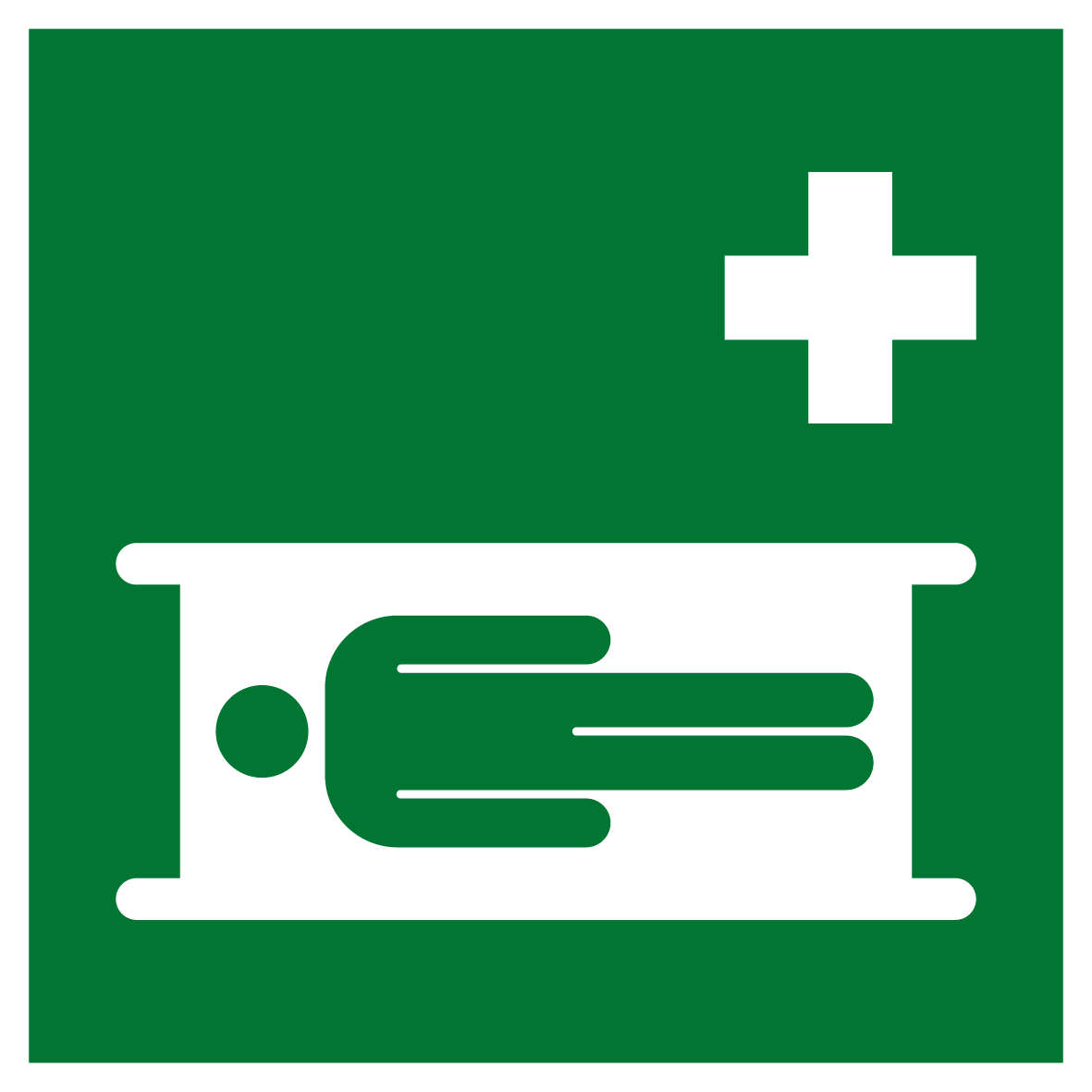 Rettungs- & Fluchtwegschild - Krankentrage