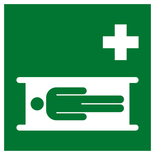 Rettungs- & Fluchtwegschild - Krankentrage