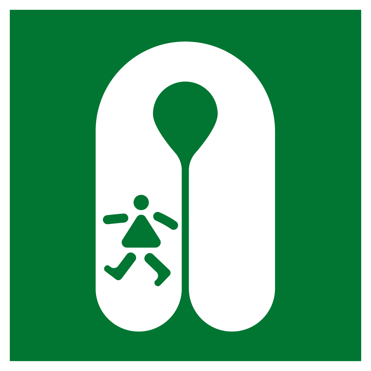 Rettungs- & Fluchtwegschild - Rettungsweste für Kinder