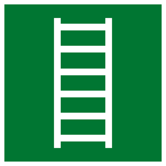Rettungs- & Fluchtwegschild - Fluchtleiter