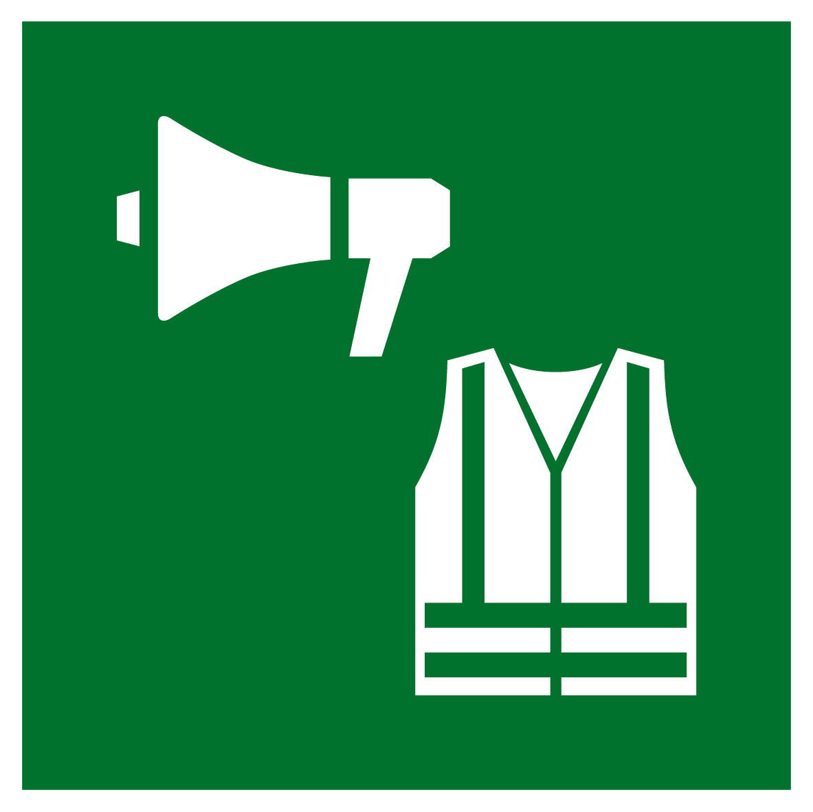 Rettungs- & Fluchtwegschild - Hilfsmittel für Evakuierungsmaßnahmen