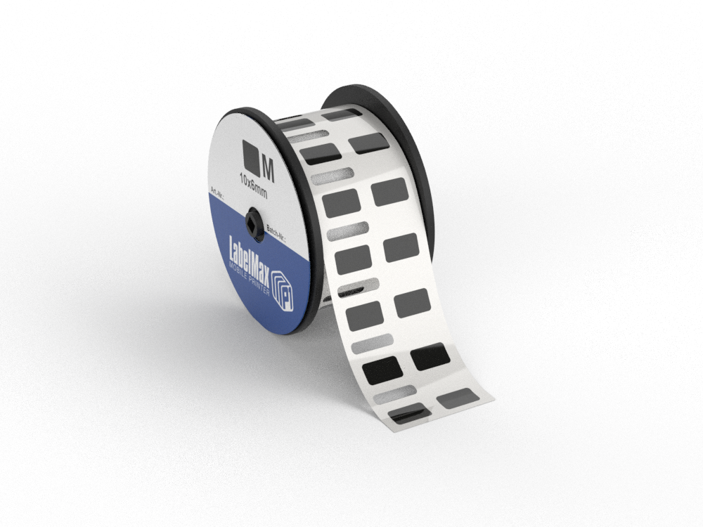 Max Premium Plus Rechteck Etiketten - LabelMax MP1 - 8-27mm