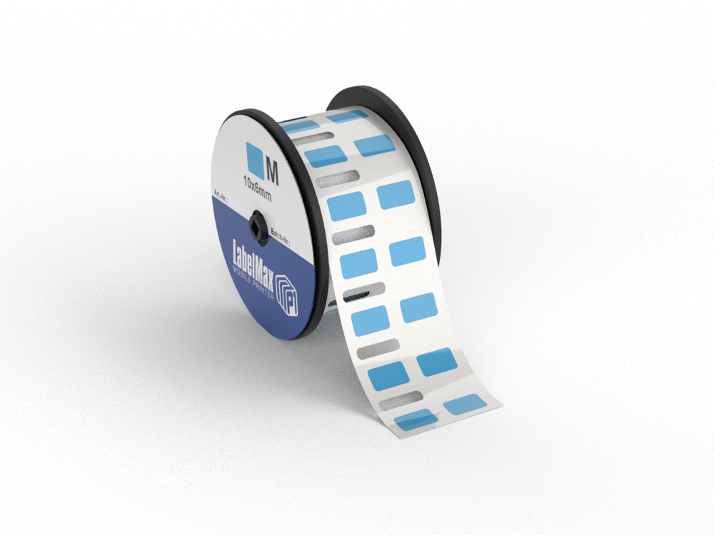 Max Premium  Rechteck Etiketten - LabelMax MP1 - 8-27mm